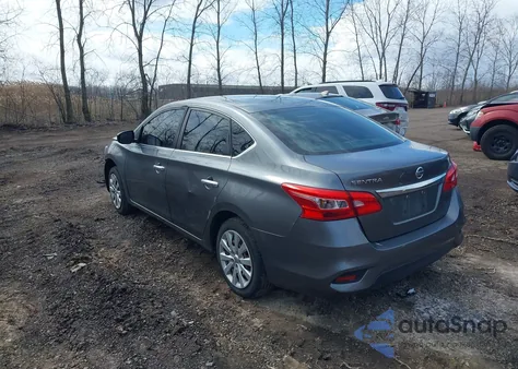 2018 Nissan Sentra S from USA, damaged, VIN 3N1AB7AP3JY273222